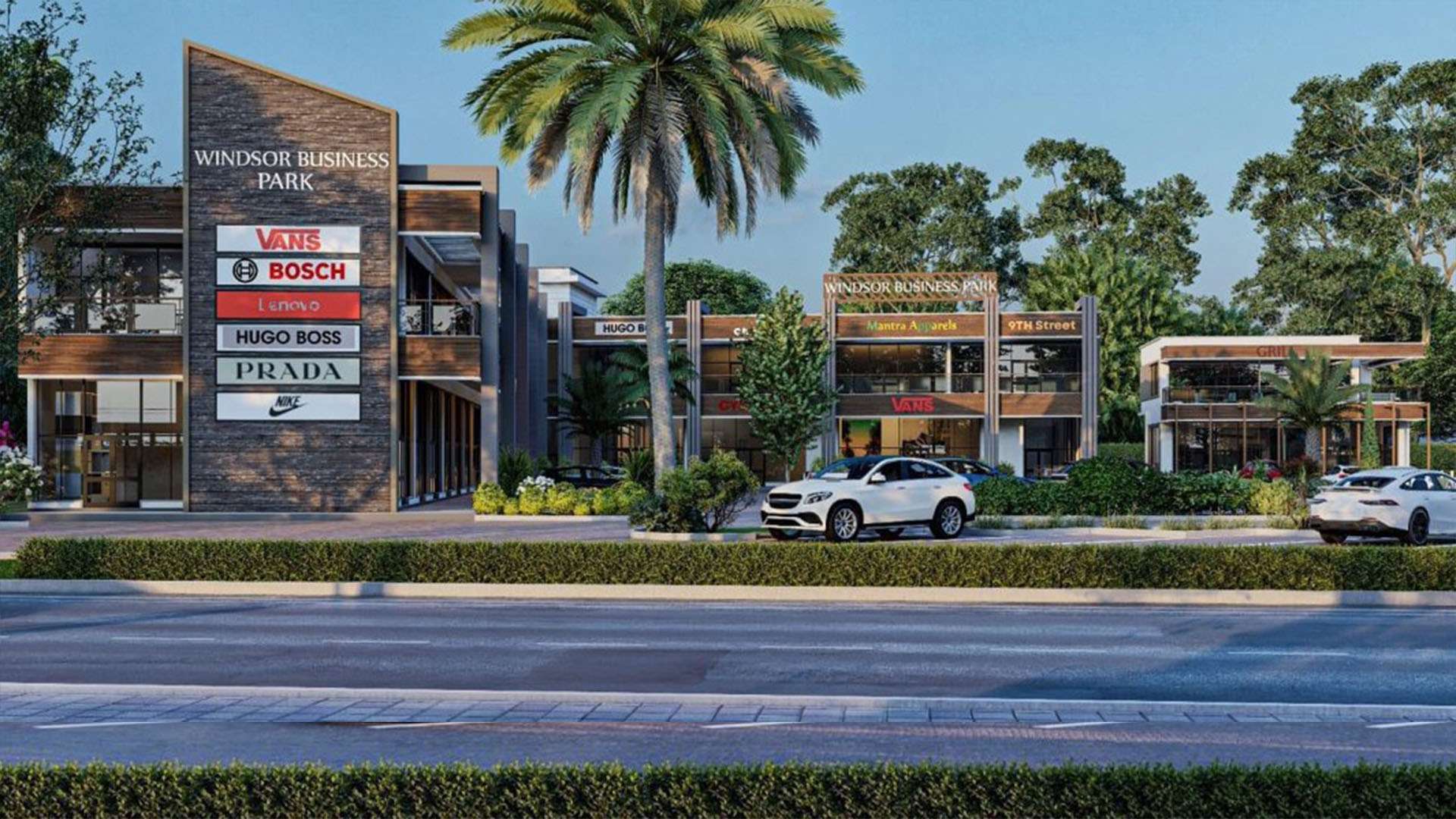 Windsor Business Park & Total Petrol Station