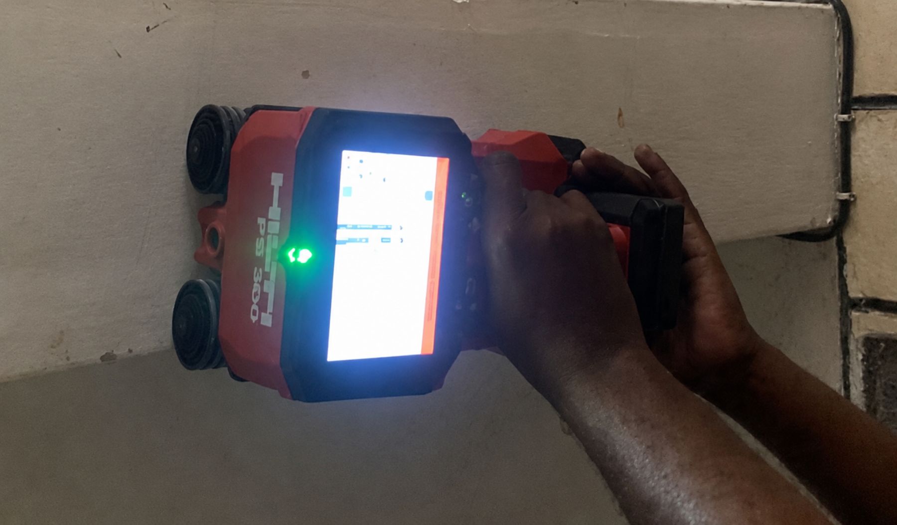 Non Destructive Testing of Existing Structural Elements For a Development at Donholm
